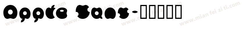 Apple Sans字体转换